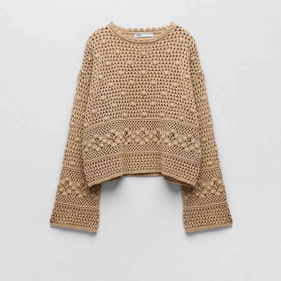 Zara Crochet Sweater - Picture 3 of 7
